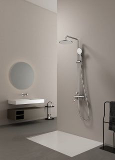 Душевая система Splenka S221.24.05 сатин